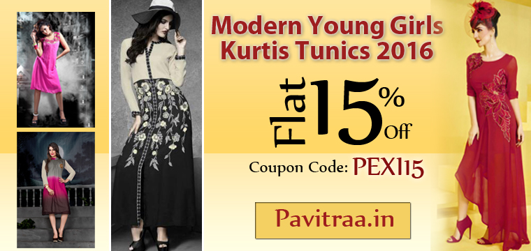 Online Western Style Tunics And Indian Kurtis In Cheap Price